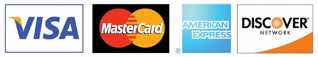 Credit cards accepted by Executive Lawn & Landscape in Fountain Inn, SC
